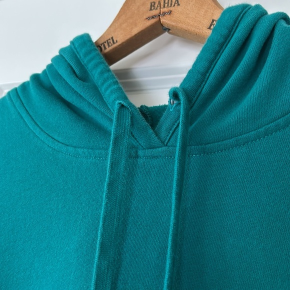 Life is Good Green Hoodie Sweatshirt w Graphics on Back Sz XL w MEASUREMENTS! - Picture 5 of 9